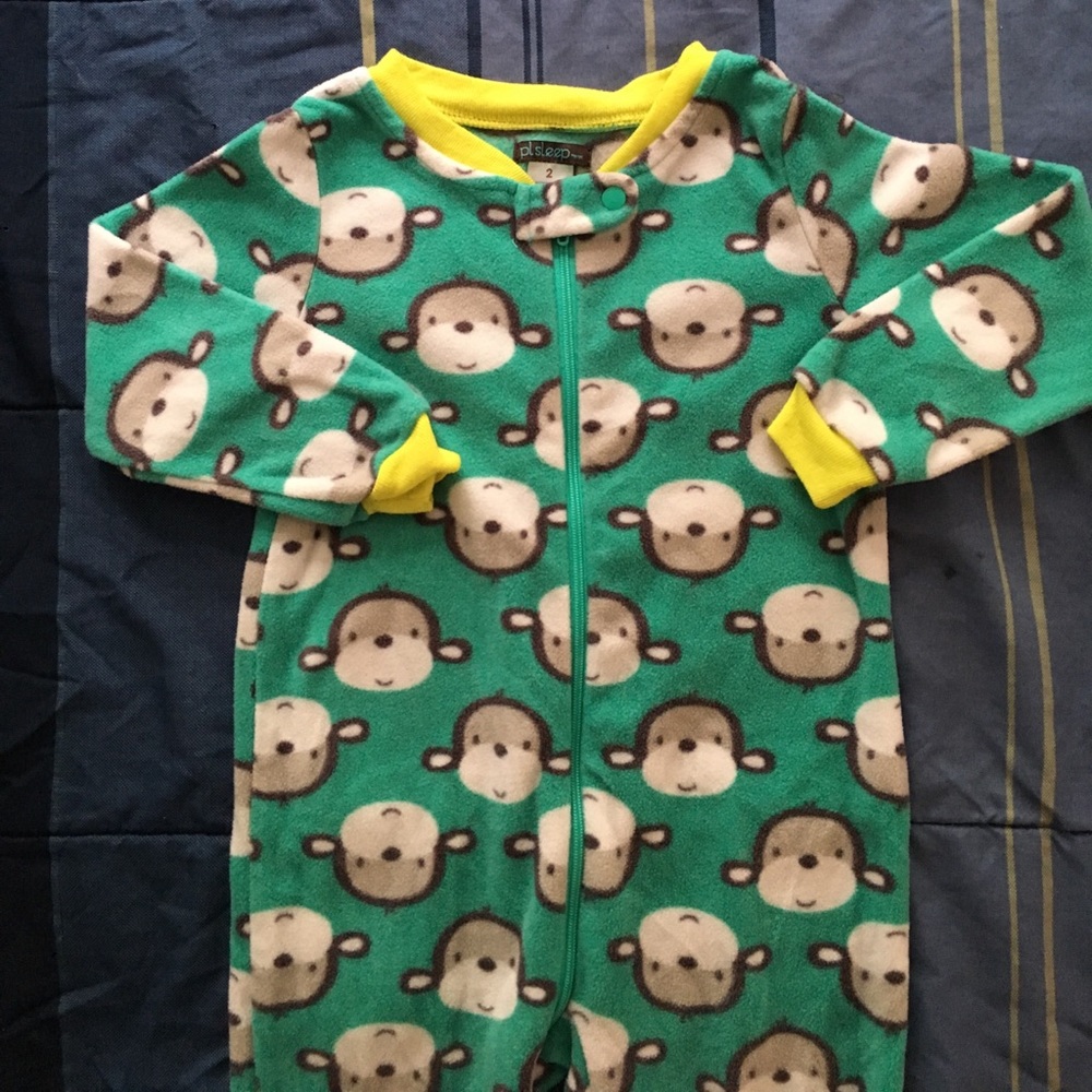 Toddler footed pajamas